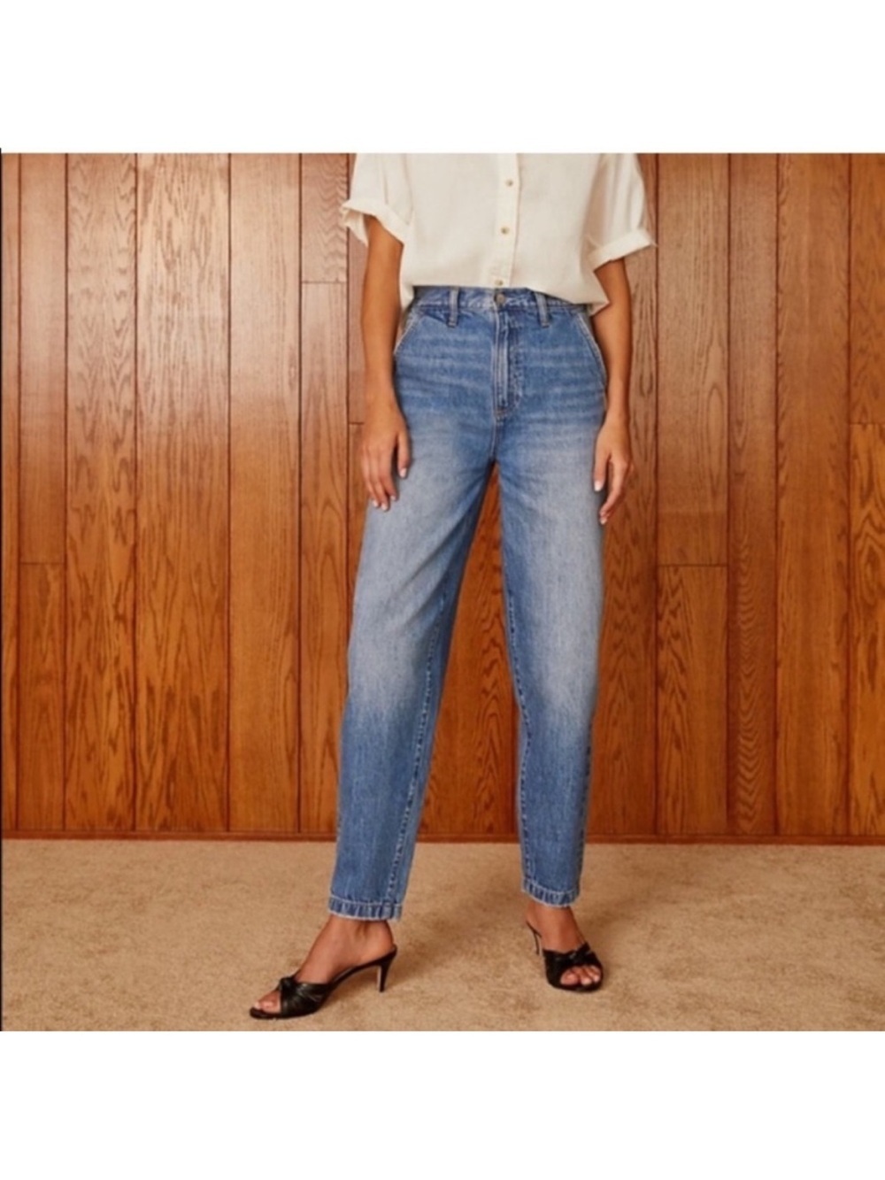 Denim Forum THE C'EST CHIC Jean Classic High-Rise Straight Leg Women’s Size 29